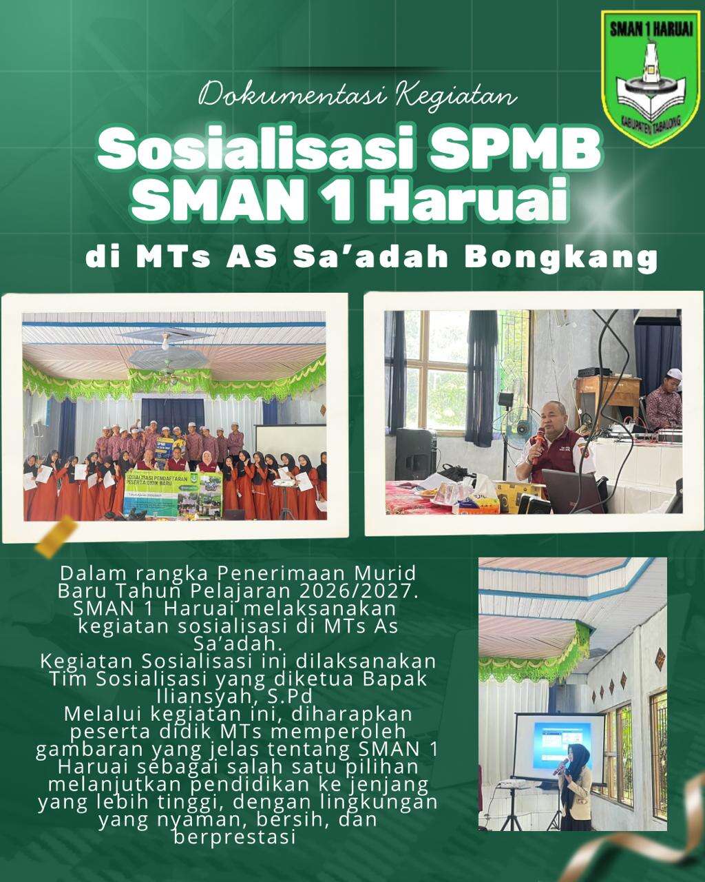 Sosialisasi SPMB 2026/2027